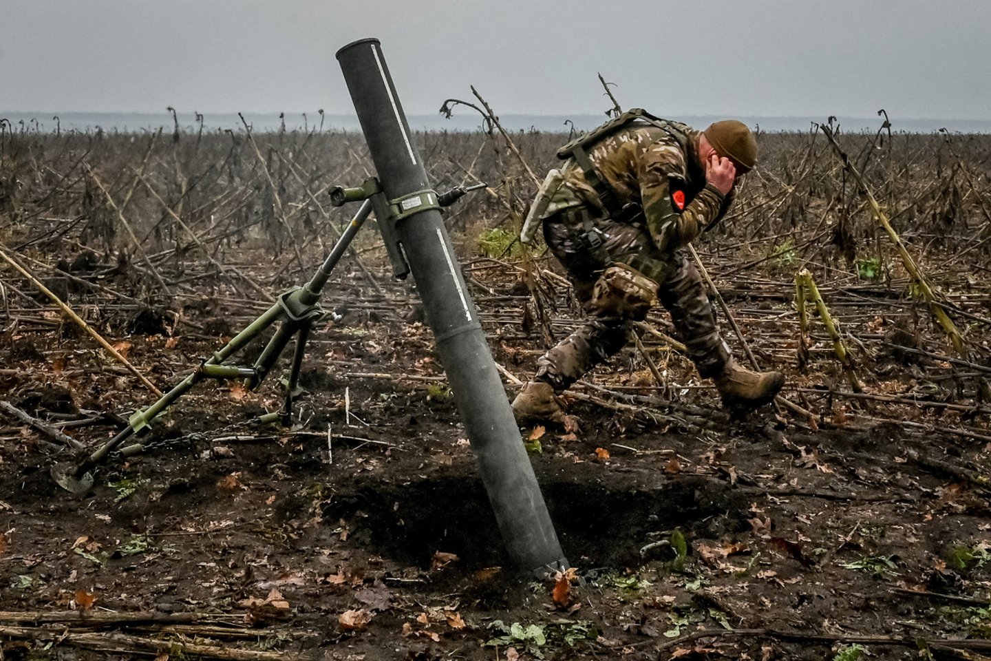 Karas Ukrainoje: ukraniečių kariai.<br>Reuters/Scanpix nuotr.