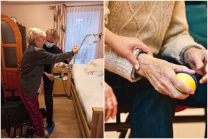 Su mirštančiaisiais dirbanti kineziterapeutė: čia kineziterapija įgauna kitokią prasmę