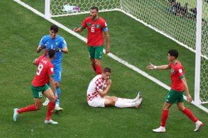 Kroatijos kelionė Katare prasidėjo nulinėmis lygiosiomis prieš Maroką