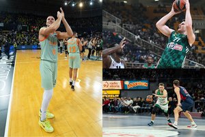 Eurolygos lietuviai: T. Sedekerskio taisyklės, E. Ulanovo ritmas ir visur spėjęs A. Gudaitis