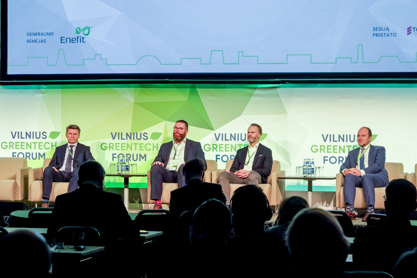 Vilniuje vyko žaliajai ekonomikai, energetikai ir transportui skirtas „GreenTech Vilnius“ forumas.<br>V.Ščiavinsko nuotr.