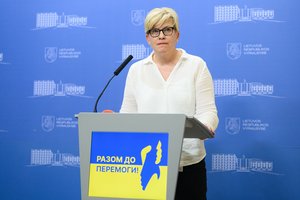 I. Šimonytė: parama Ukrainos energetikos sistemai taip pat svarbu kaip ir ginklais