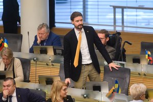 Partijos vadovybė pyksta, o M. Majauskas trauktis iš posto galimybių nemato: situaciją įvertino bendrapartiečiai