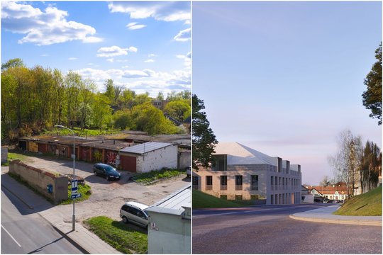 Vilniaus senamiestyje atgimsta kažkada sandėliu virtusi gatvė