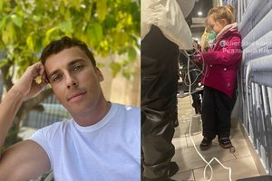 Internete pasklidusi širdį verianti ukrainietės nuotrauka paskatino M. Galkiną gerbėjams atverti akis