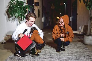 Dizaineris patarė, į ką atkreipti dėmesį renkantis aprangą šuniui – svarbūs keli dalykai