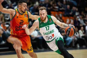 Charakteris davė vaisių: „Žalgiris“ pergalingai užbaigė dvigubą Eurolygos savaitę