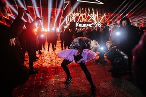 Kultūros sostinės programą Kauno rajone uždarė elektroninės muzikos koncertas po atviru dangumi