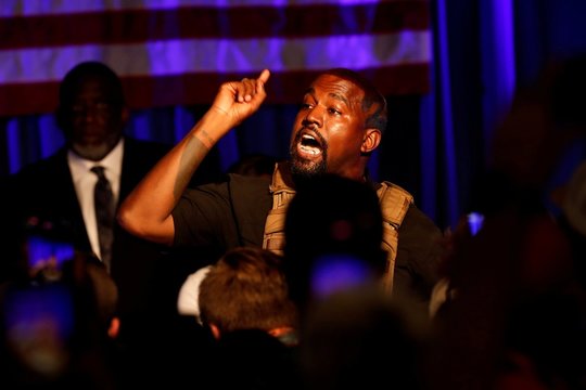 Kanye Westas užsiminė apie dar vieną bandymą tapti prezidentu