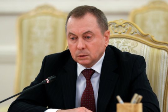 Mirė artimas A. Lukašenkos sąjungininkas, Baltarusijos užsienio reikalų ministras Vladimiras Makėjus
