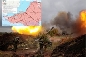 Analitikai atskleidė Kremliaus pajėgų veiksmus rytų Chersone: ši teritorija kritiškai svarbi karo eigai