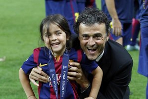 Po įspūdingos kovos su Vokietija – jautrūs L. Enrique žodžiai mirusiai dukrai