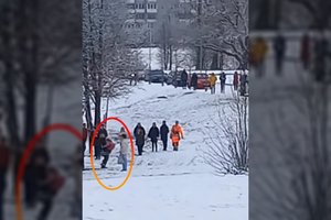 Per plauką nuo tragedijos: ugniagesiai Mažeikiuose išgelbėjo dvi įlūžusias mergaites