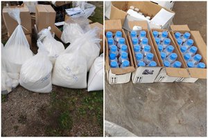 Panevėžio policija smogė prekybai pesticidų klastotėmis – atlikta pusšimtis kratų, sulaikyti du įtariamieji