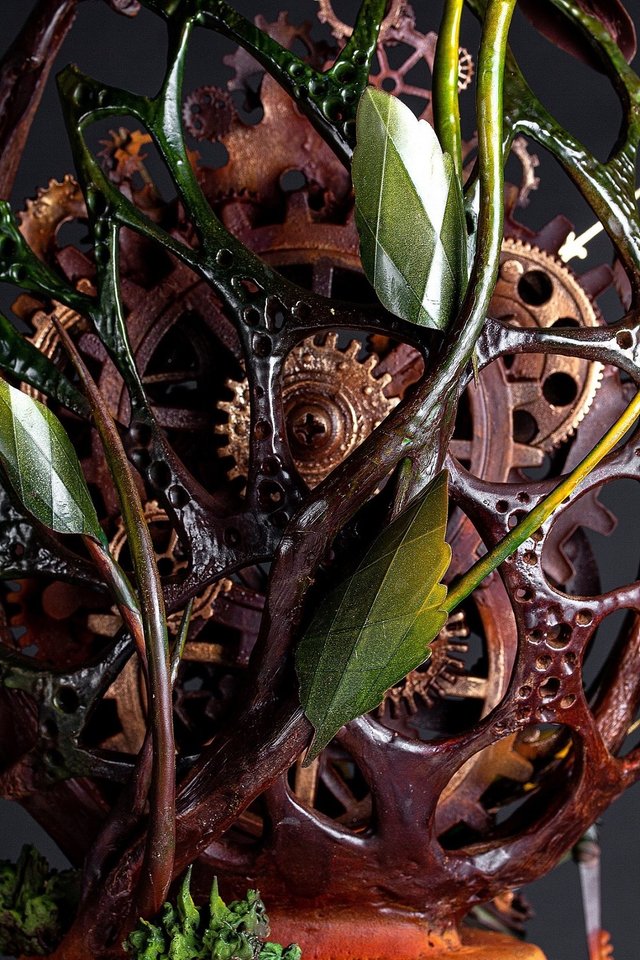 D.Valentienės meninė šokoladinė skulptūra „Circle of time“.<br> Asmeninis albumas.