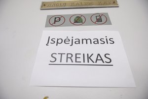 Trišalė taryba siūlo išlygų dėl streikų nepaprastosios padėties metu