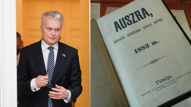 G. Nausėda pranešė pasigedęs perleisto istorinio lietuviško mėnraščio „Aušra“: prašymas buvo išgirstas