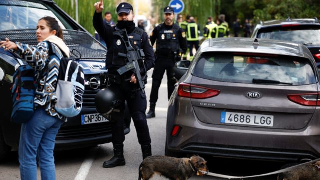 Ukrainos ambasadoje Madride įvyko sprogimas: sužeistas darbuotojas