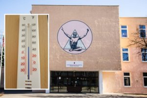 Moksleivių tėvai pakraupo: vienos gimnazijos klasėse temperatūra siekia vos 11 laipsnių, vaikai nuolat serga