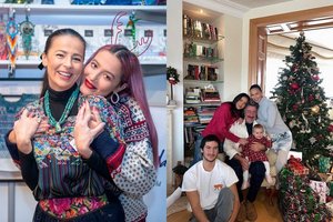 Asta Meschino atskleidė, kaip atrodo jos šeimos Kalėdos gimus anūkei