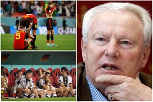 Belgams ir vokiečiams – futbolo eksperto pamokos: „Kaip galima laimėti vaikščiojant“