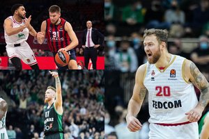 Eurolygos lietuviai: D. Motiejūno ritmas, netaiklus I. Brazdeikis ir dingę R. Giedraičio tritaškiai