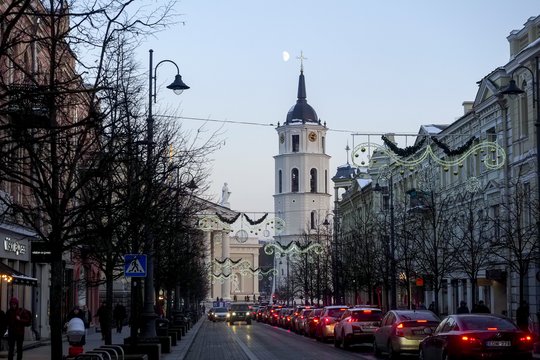  Kalėdinis Vilnius.<br> V.Ščiavinsko nuotr.