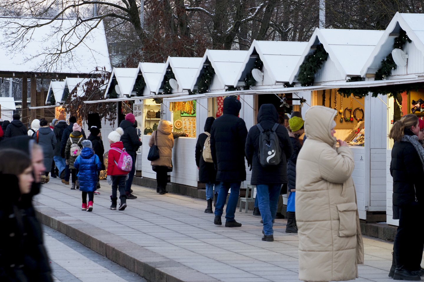 Kalėdinis Vilnius.<br> V.Ščiavinsko nuotr.