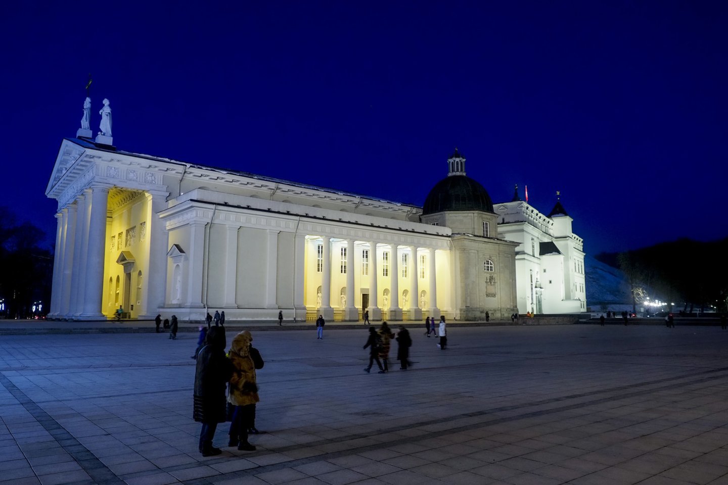 Kalėdinis Vilnius.<br> V.Ščiavinsko nuotr.