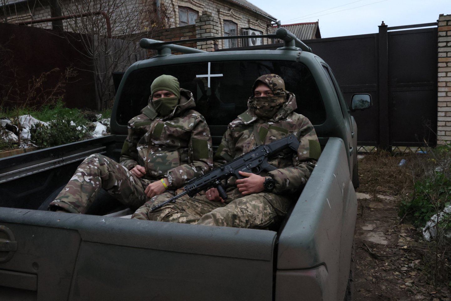 Karas Ukrainoje. Bachmutas.