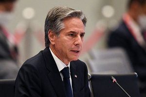 JAV sekretorius perspėja būsimą Izraelio vyriausybę dėl gyvenviečių ir aneksijos