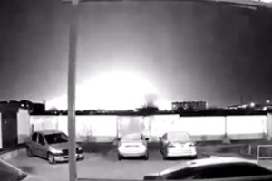 Dviejuose Rusijos kariniuose aerodromuose nugriaudėjo sprogimai