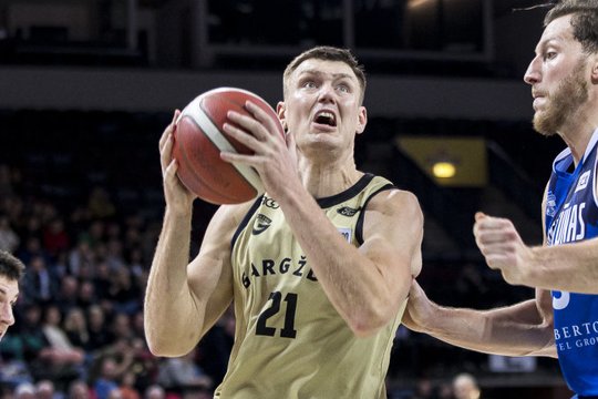 LKL naujokų „Gargždų“ lyderis G. Staniulis: „Dažnai žaidžiame šešiese ar septyniese“