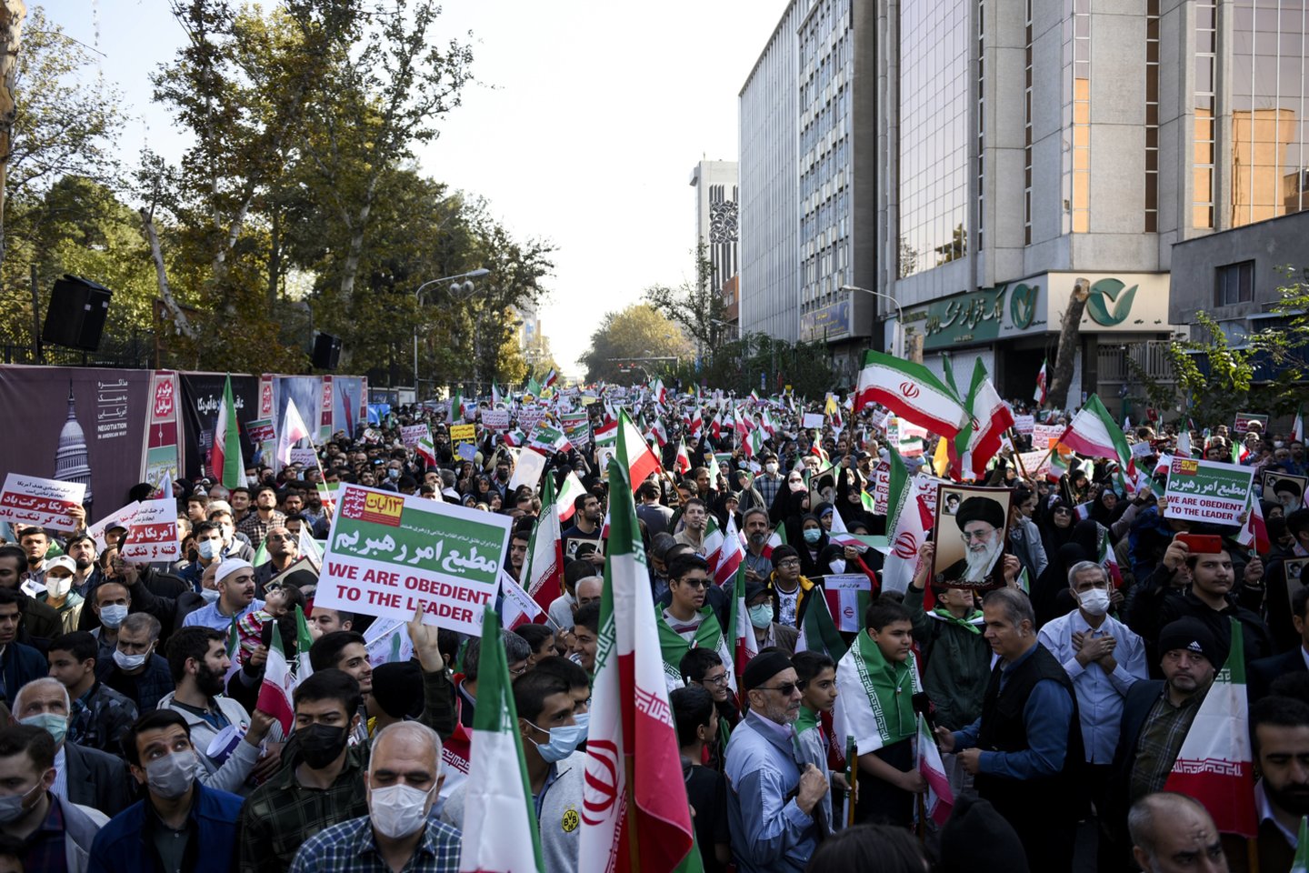  Protestai Irane.<br>Sobhan Farajvan/PACIFIC P/SIPA/Scanpix nuotr.
