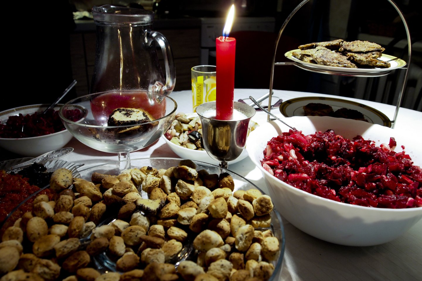 Kalėdos,kalėdinis stalas,patiekalai<br>V.Ščiavinsko nuotr.