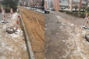 Kauniečiai įsibaiminę dėl gatvių remonto: kaskart grįždami namo spėliojome, kada nebegalėsime įvažiuoti į kiemus