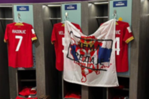 Pasaulio futbolo čempionate baudų sulaukė Kroatija ir Serbija