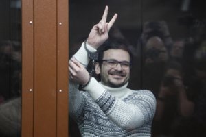 Karą Ukrainoje kritikavusiam I. Jašinui Rusijos teismas skyrė pusdevintų metų kalėjimo