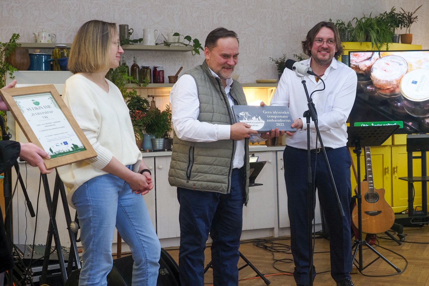 Gruodžio 9 dieną apdovanoti penki „Gero ūkininko“ čempionato ambasadoriai. <br>V.Ščiavinsko nuotr.