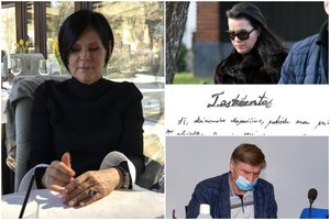 Buvusią turtuolio R. Karpavičiaus žmoną klastingi kirčiai gniuždė, bet nepalaužė