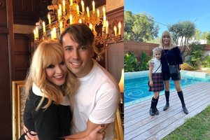 Maksimo Galkino paviešintoje naujausioje nuotraukoje akys krypo į Alos Pugačiovos išvaizdą