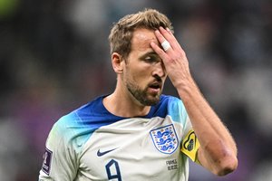 Anglija verkia: baudinį praspyręs H. Kane'as atvėrė Prancūzijai kelią į čempionato pusfinalį