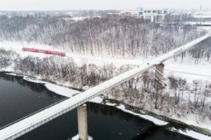 Į Varšuvą ir Krokuvą traukiniu išvyko pirmieji keleiviai: įvardijo bilietų kainą