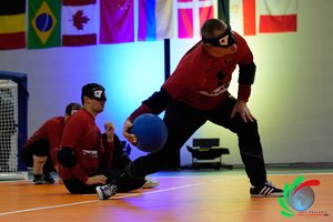 Pasaulio golbolo čempionatas: lietuviai sutriuškino amerikiečius ir kyla aukštyn