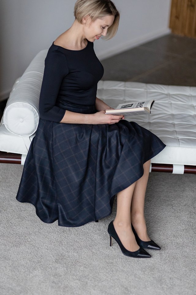 „March2“ tikslas – sijonas, su kuriuo moteris visada atrodys elegantiškai.