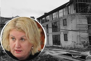 Klaipėdietė negriaus miesto centre neteisėtai pastatyto namo su mansarda, pasirinko mokėti baudą 