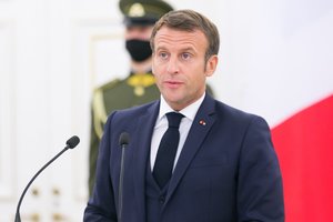 Reaguojant į E. Macrono komentarus apie Rusiją, Lietuva prisidėjo prie demaršo Prancūzijai