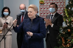 D. Grybauskaitė apie kovą su infliacija: „Siūlau matyti platesnį vaizdą“