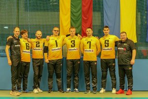 Pergalė prieš Argentiną atvėrė Lietuvai kelią į pasaulio aklųjų riedulio čempionato ketvirtfinalį