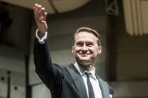 Nacionalinės premijos laureatas E. Montvidas: pripažinimas Lietuvoje yra pats saldžiausias